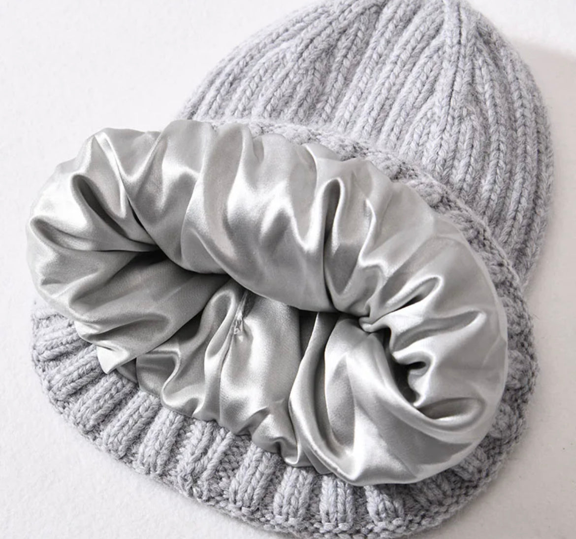 Satin Lined Cashmere Toque