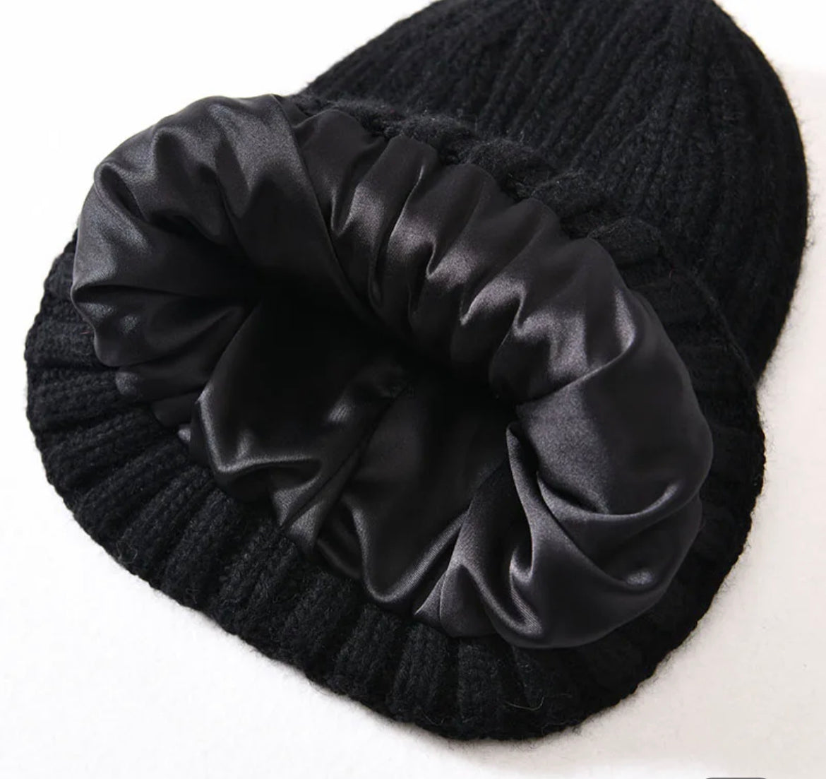 Tuque Cachemire doublée Satin