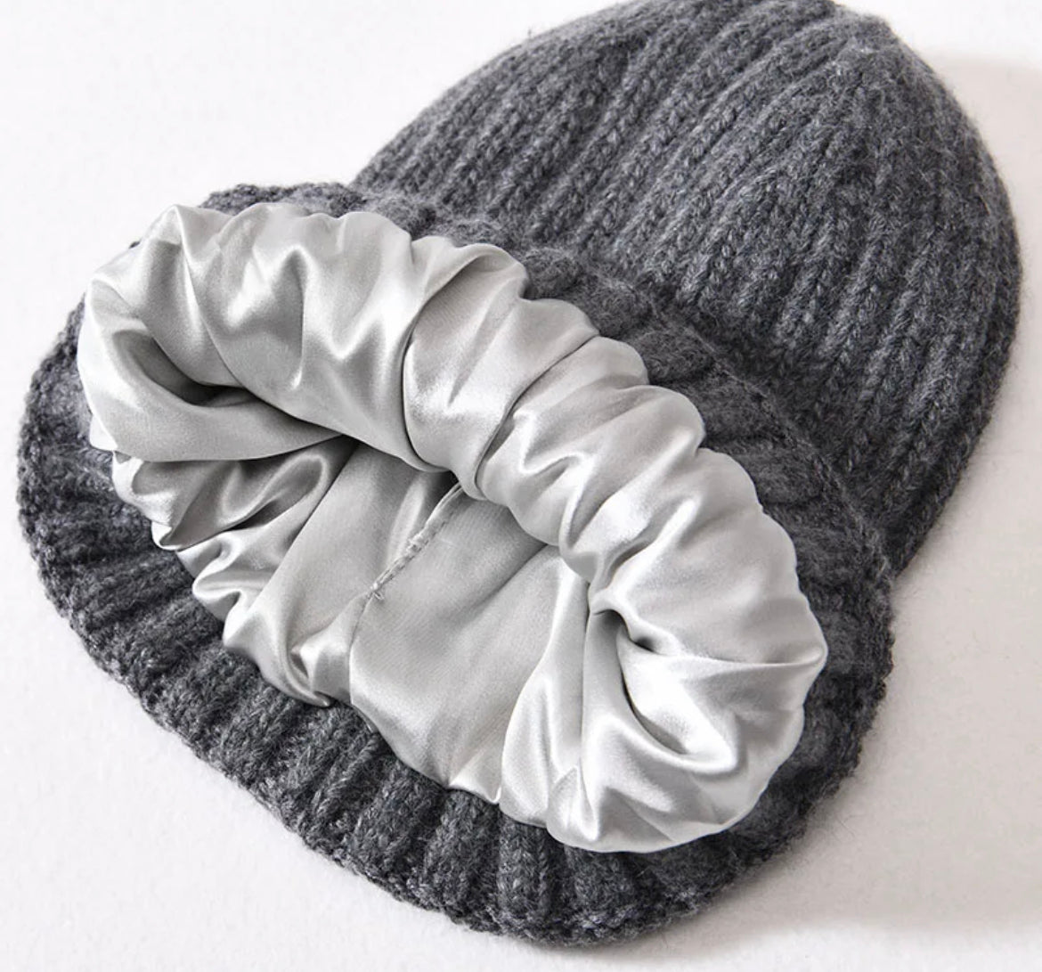 Tuque Cachemire doublée Satin