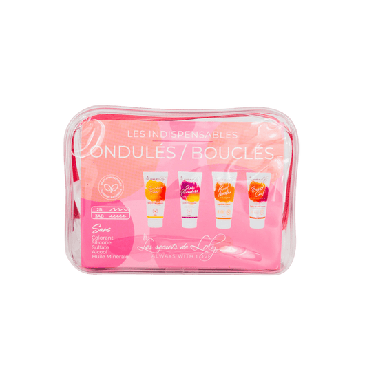 Trousse de Voyage Cheveux Ondulés à Bouclés