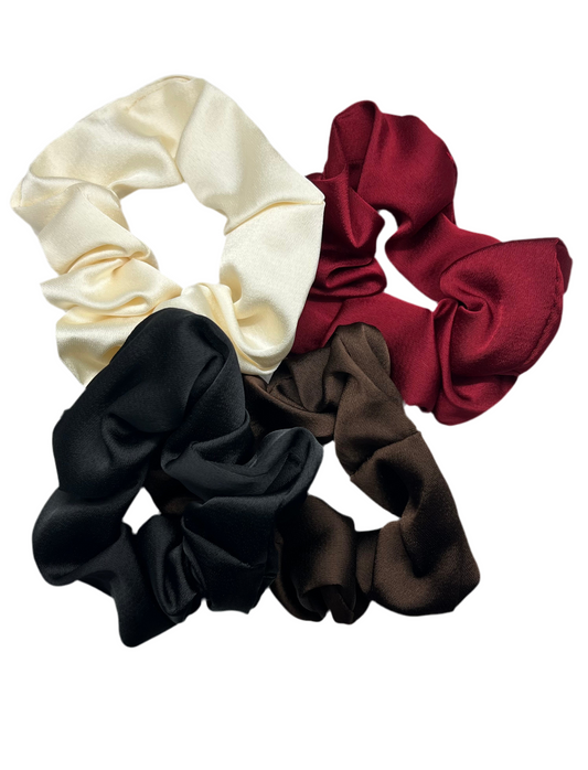Lot de 4 Chouchous en Satin